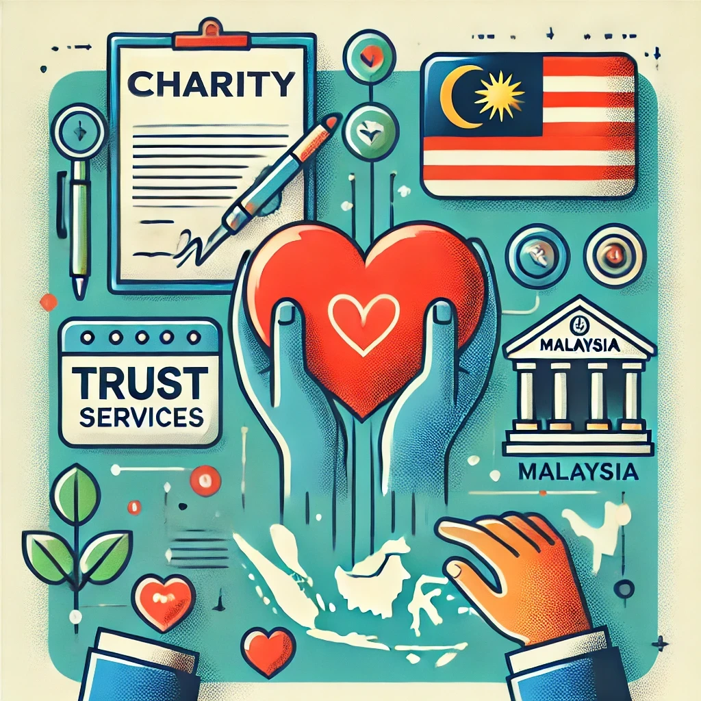 Establishing a charitable trust in Malaysia for long-term philanthropy.